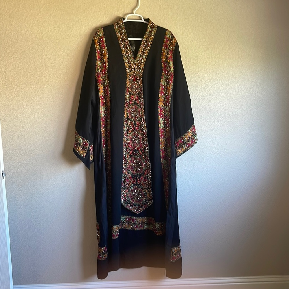 Traditional Palestinian Thobe Abaya Dress